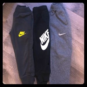3 pair of Nike pants
